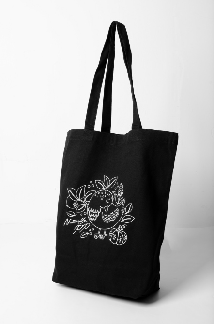 感恩火雞插畫帆布袋