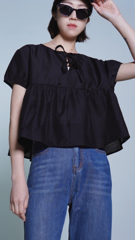 雙綁繩兩穿上衣