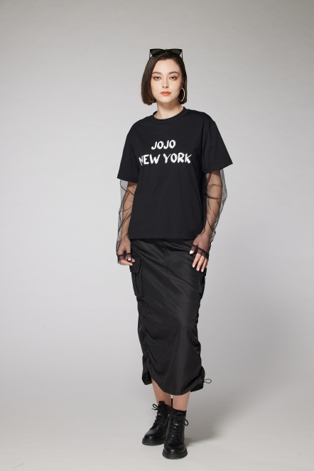JOJO透紗百搭T